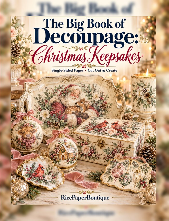 Christmas Keepsakes — The Big Book of Decoupage