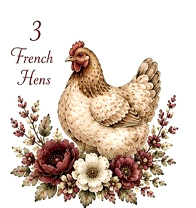 12 Days of Christmas Burgundy #3