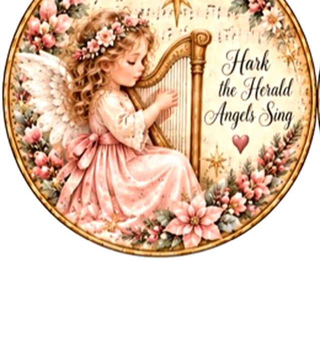 Angel Christmas Circles #7