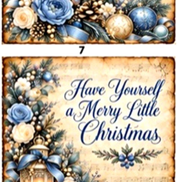 Blue Christmas Carols #11