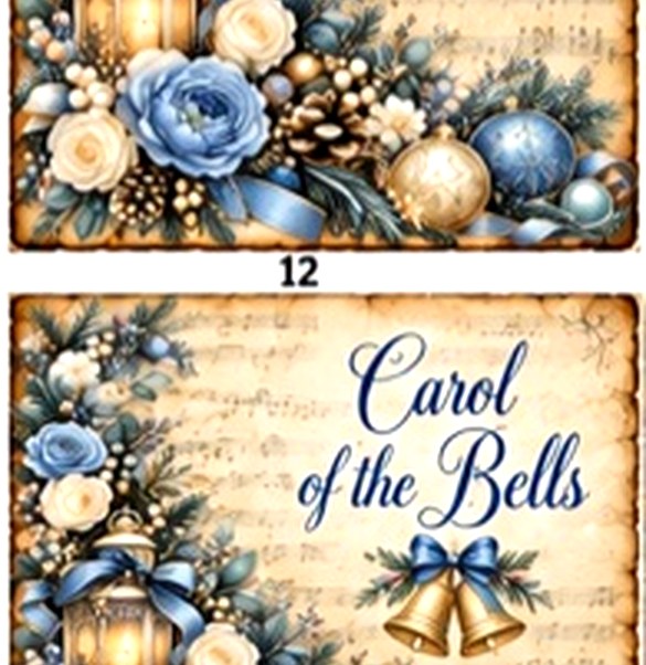 Blue Christmas Carols #16