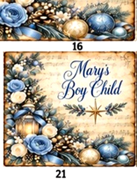 Blue Christmas Carols #21
