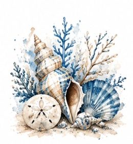 Blue Seashells #1