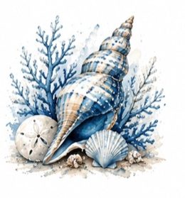 Blue Seashells #9