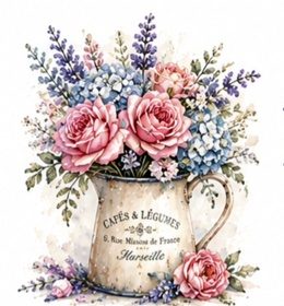 French Lavender Roses #1