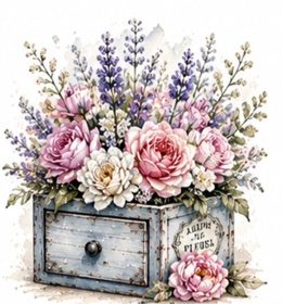 French Lavender Roses #3