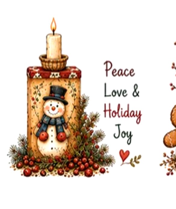 Gingerbread & Snowmen #9