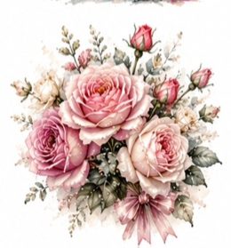 Vintage Pink Roses #7