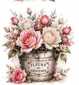 Vintage Pink Roses #8