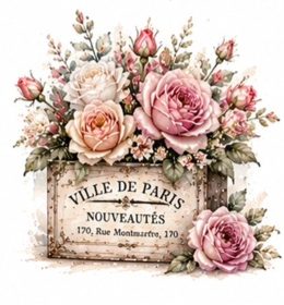 Vintage Pink Roses #10