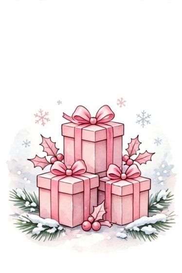 Pink Santas #2