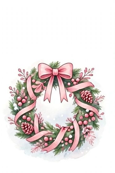 Pink Santas #3