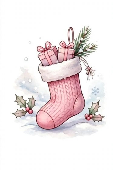 Pink Santas #7