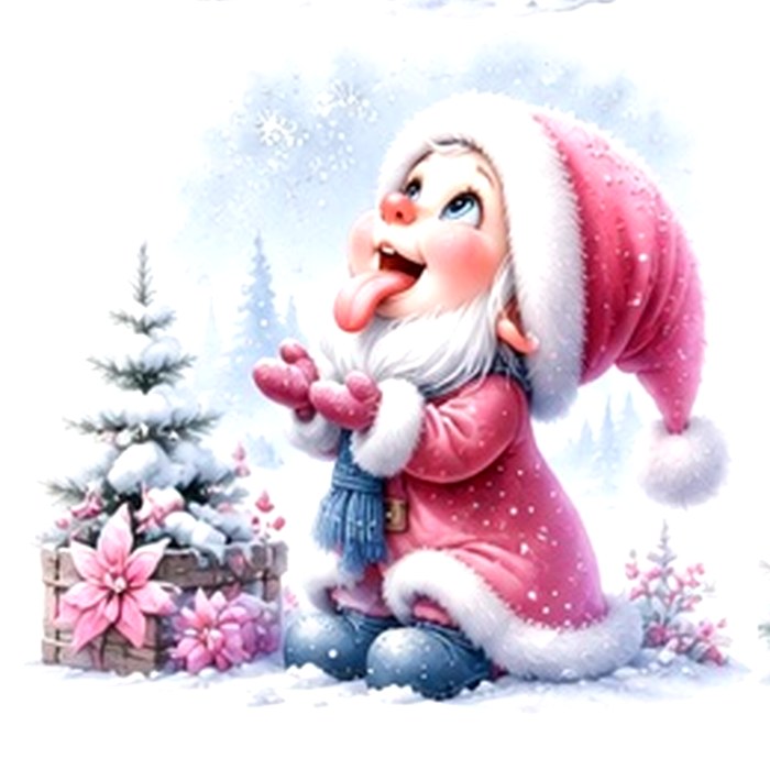Pink Santas #4