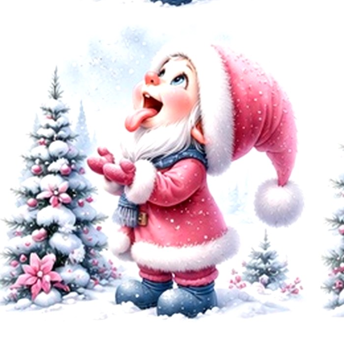 Pink Santas #5