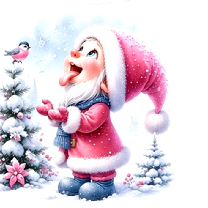 Pink Santas #6