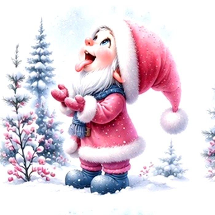 Pink Santas #8