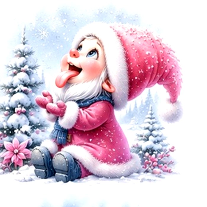 Pink Santas #9