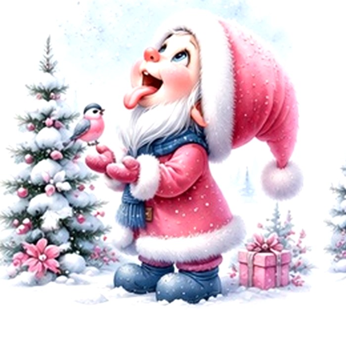 Pink Santas #11